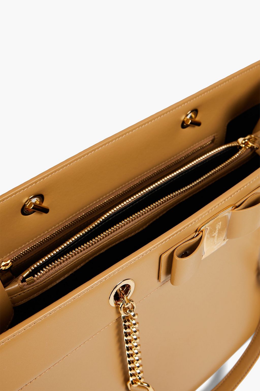 FERRAGAMO Vara Bow leather tote