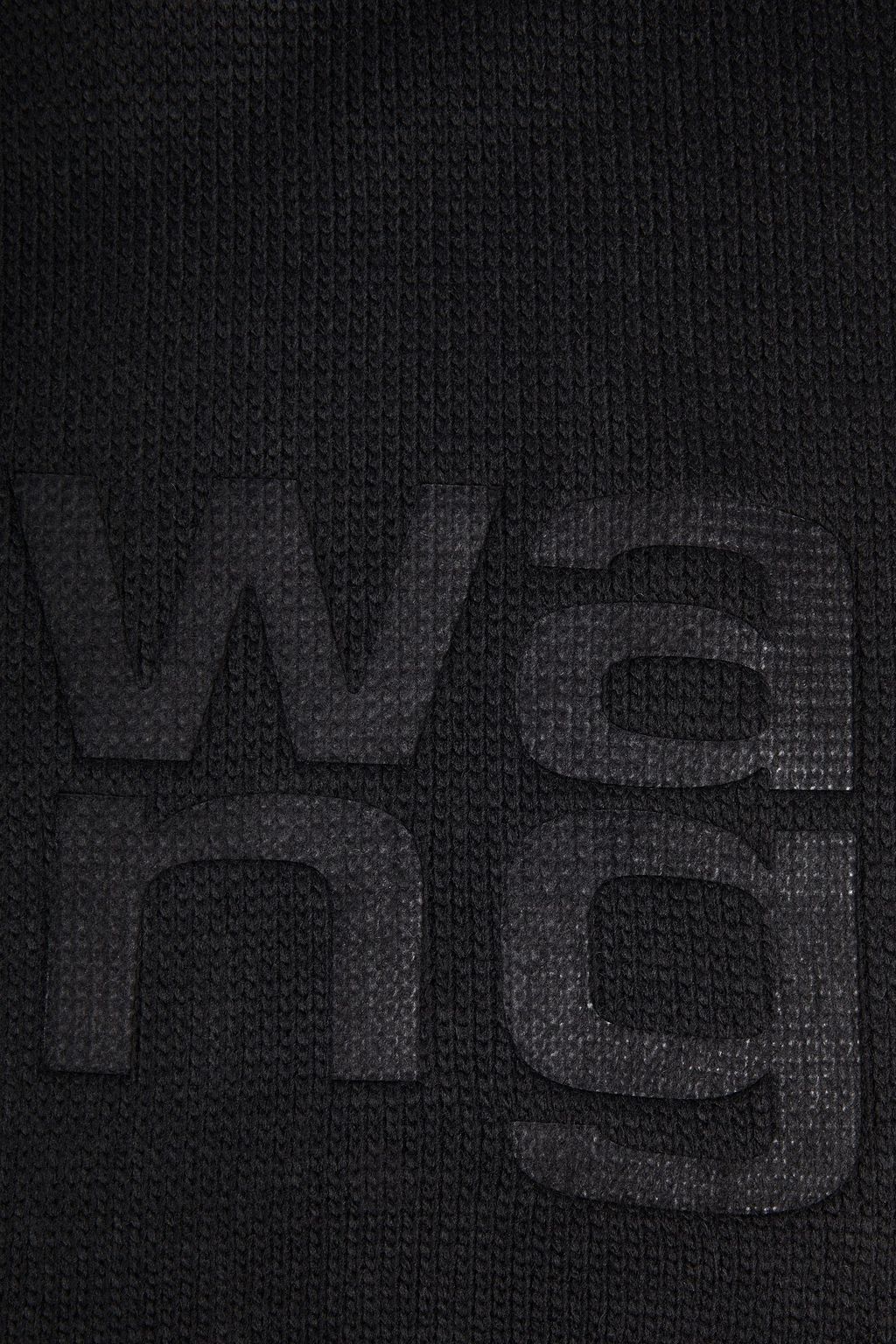 ALEXANDERWANG.T 엠보싱 니트 스카프