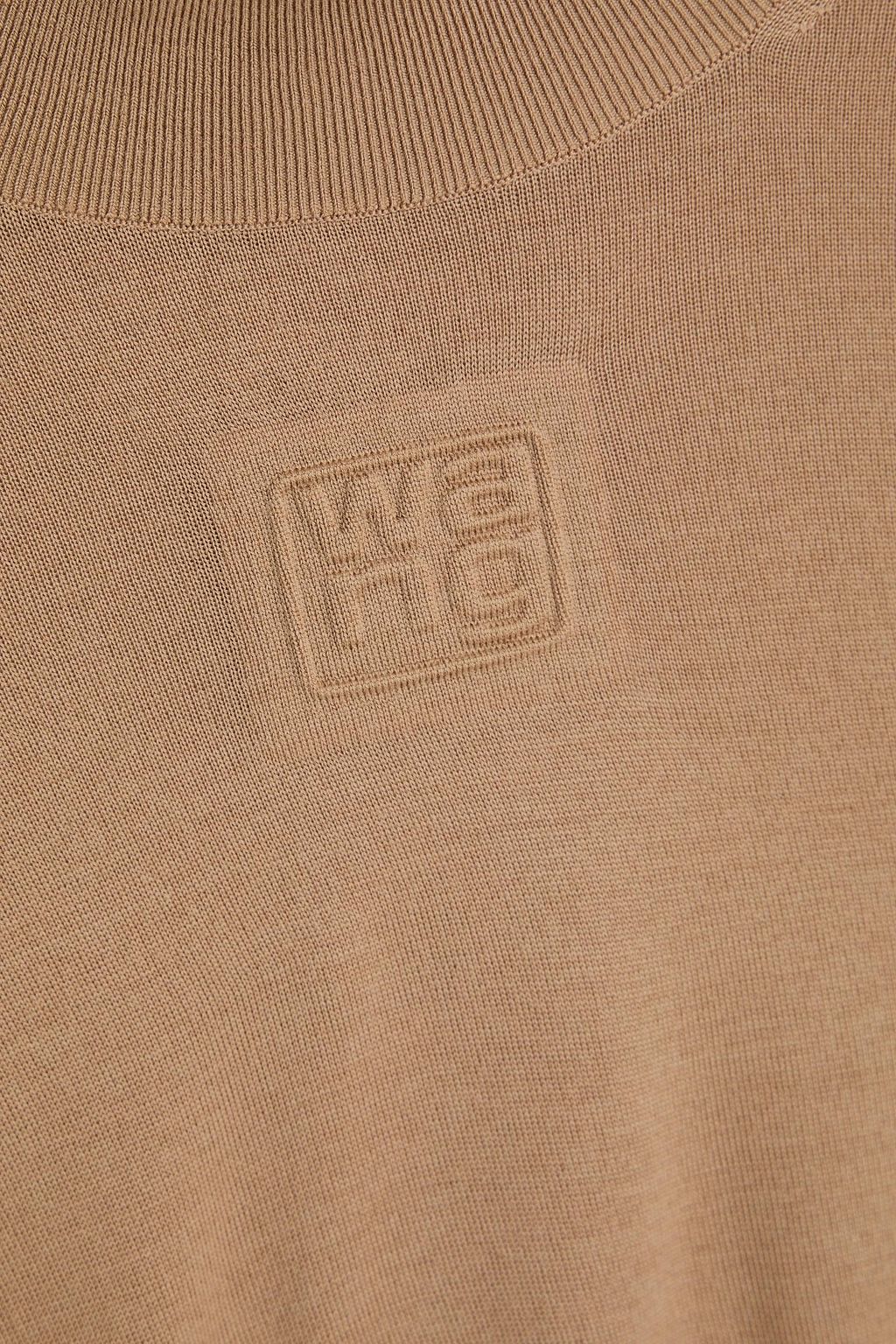 ALEXANDERWANG.T كنزة رياضية بياقة طويلة من الصوف