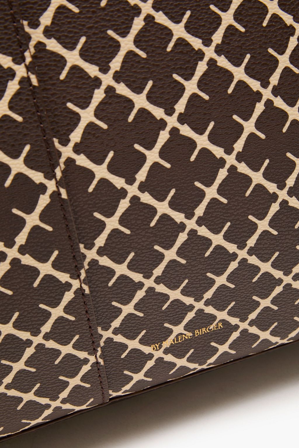 BY MALENE BIRGER Abrille printed faux leather tote