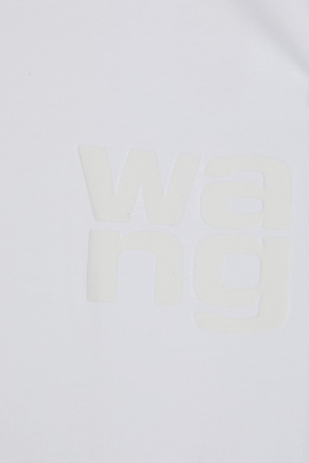 ALEXANDERWANG.T 로고 프린트 코튼 저지 티셔츠
