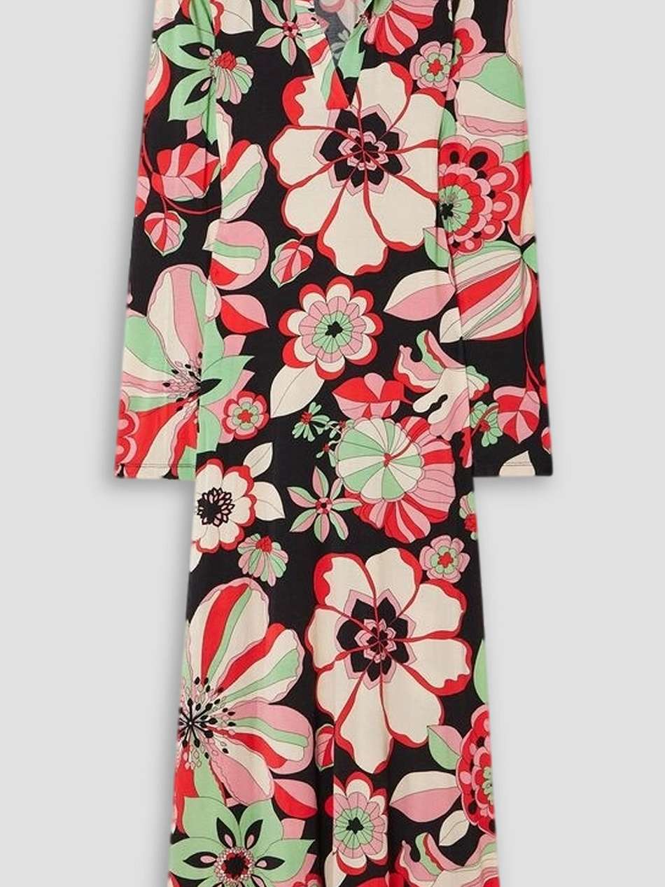 tillie floral-print stretch-jersey midi dress