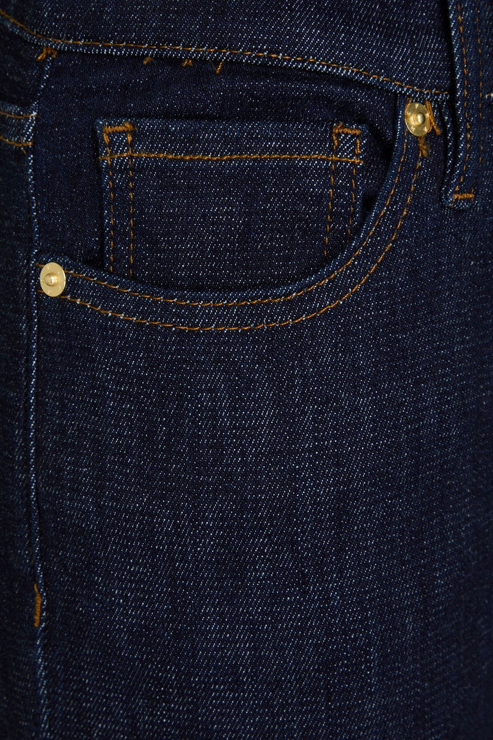 Frame High-rise Kick-flare Jeans In Dark Denim