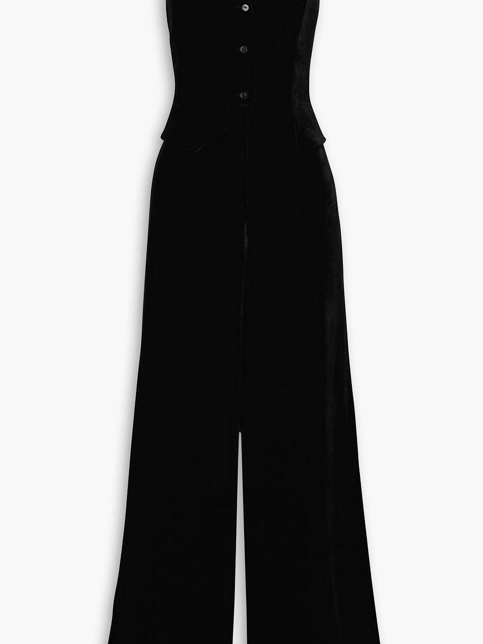 sienna velvet jumpsuit