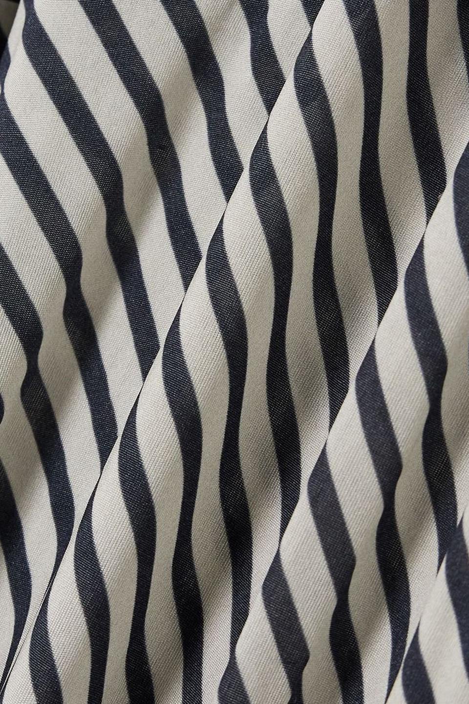 Rixo London Cerise Striped Stretch-jersey Midi Dress In Navy