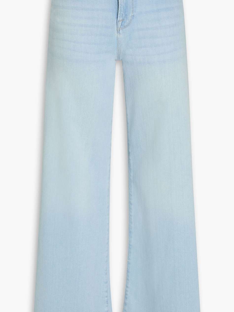 le palazzo high-rise wide-leg jeans