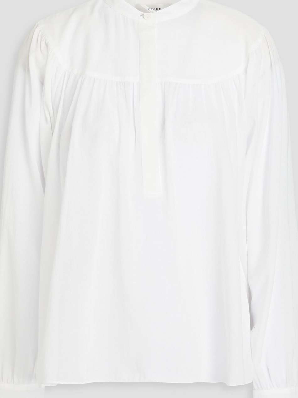 cotton-mousseline blouse