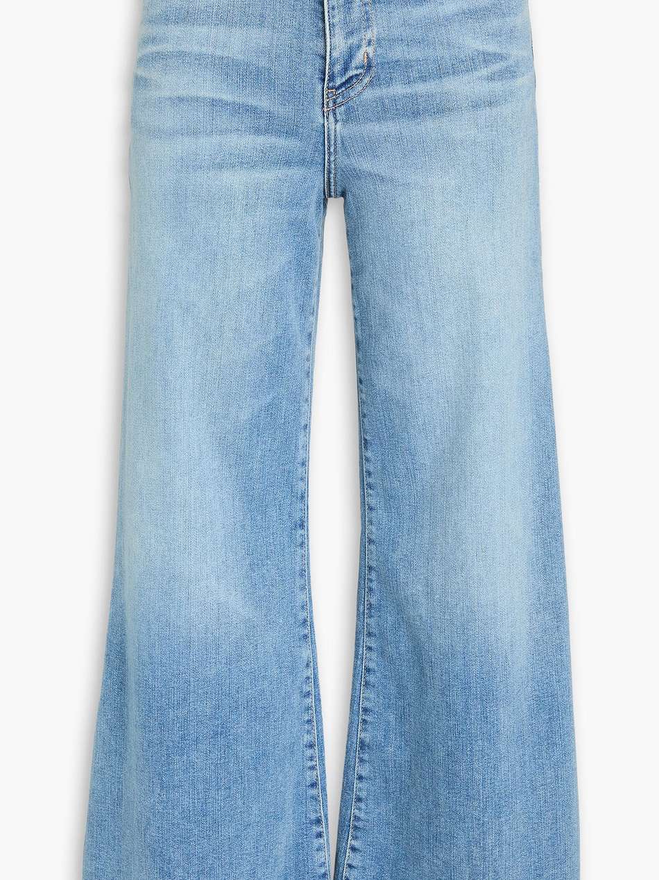 le palazzo crop high-rise wide-leg jeans