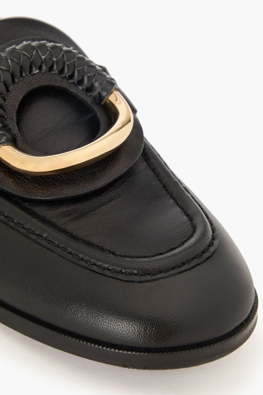 SEE BY CHLOÉ Hana embellished leather loafers