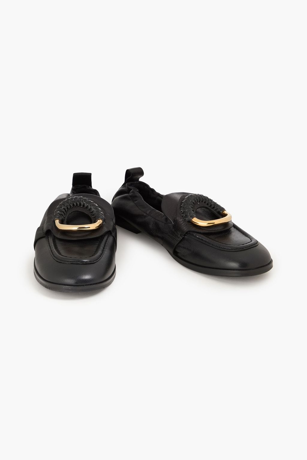 SEE BY CHLOÉ Hana embellished leather loafers