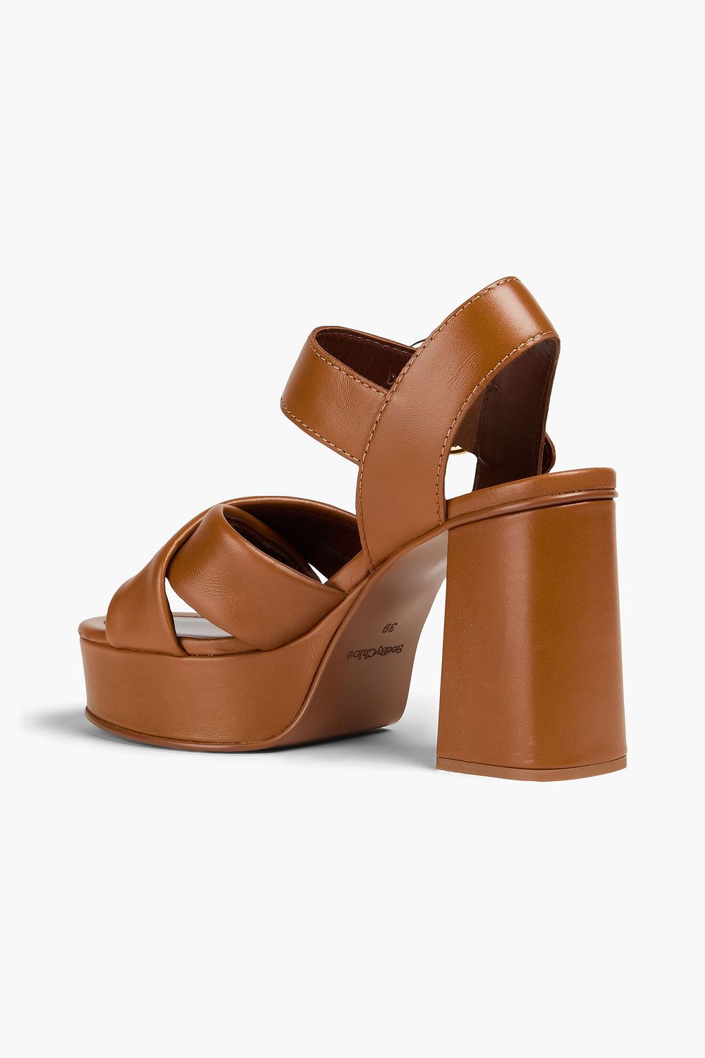 SEE BY CHLOÉ Lyna leather platform sandals