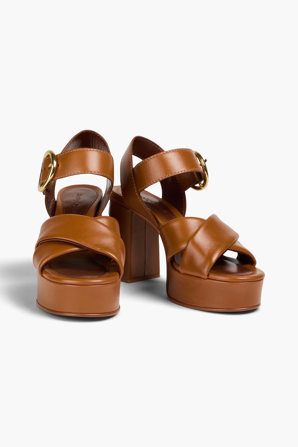 SEE BY CHLOÉ Lyna leather platform sandals