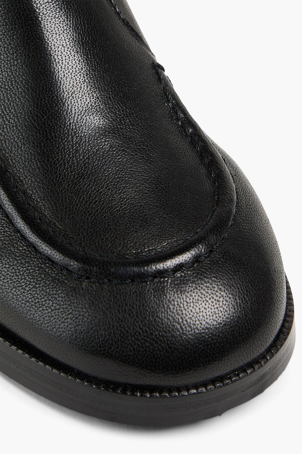 SEE BY CHLOÉ Mahe Ankle Boots aus Leder mit Kettenverzierung