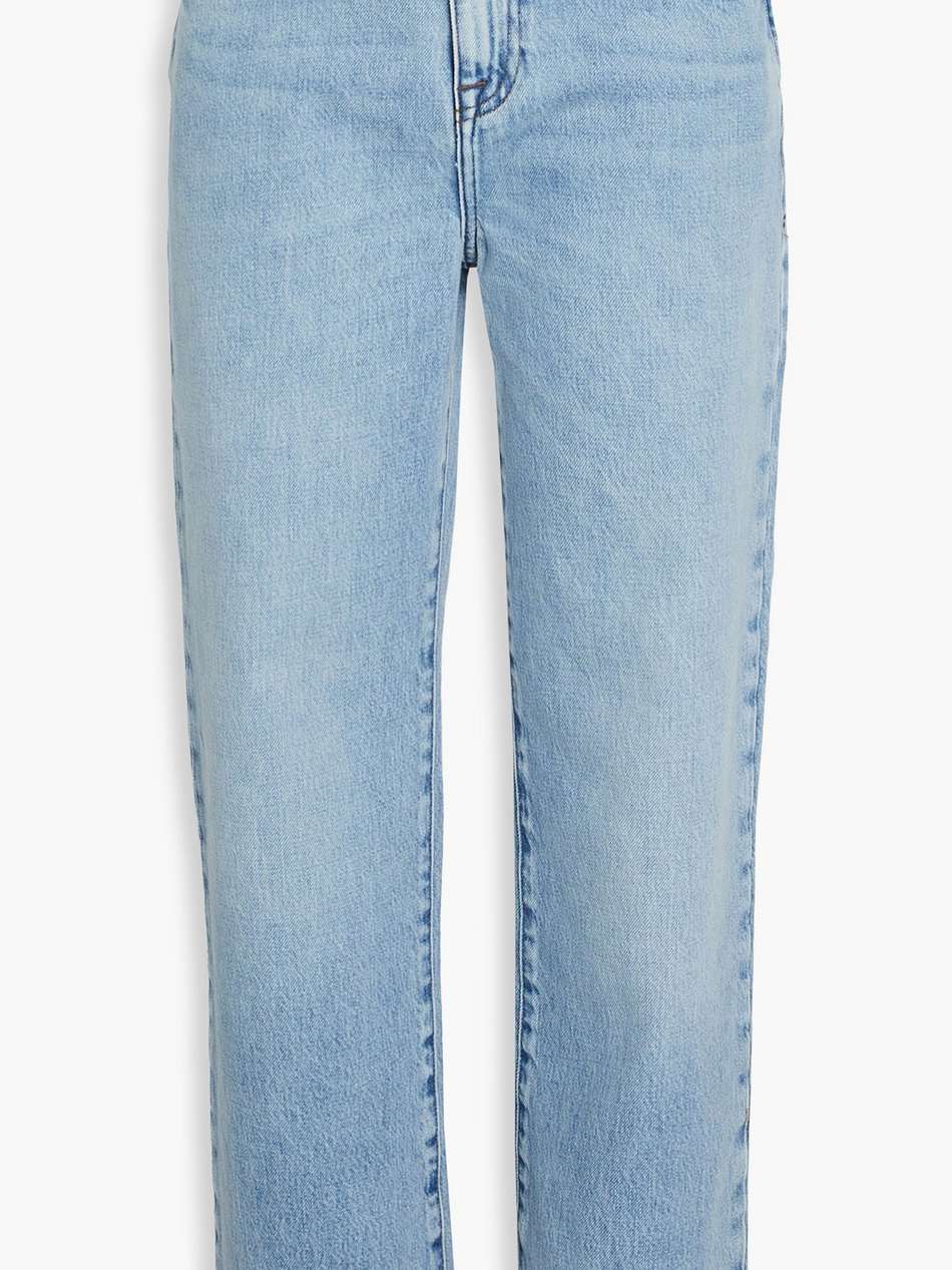 le jane crop high-rise straight-leg jeans