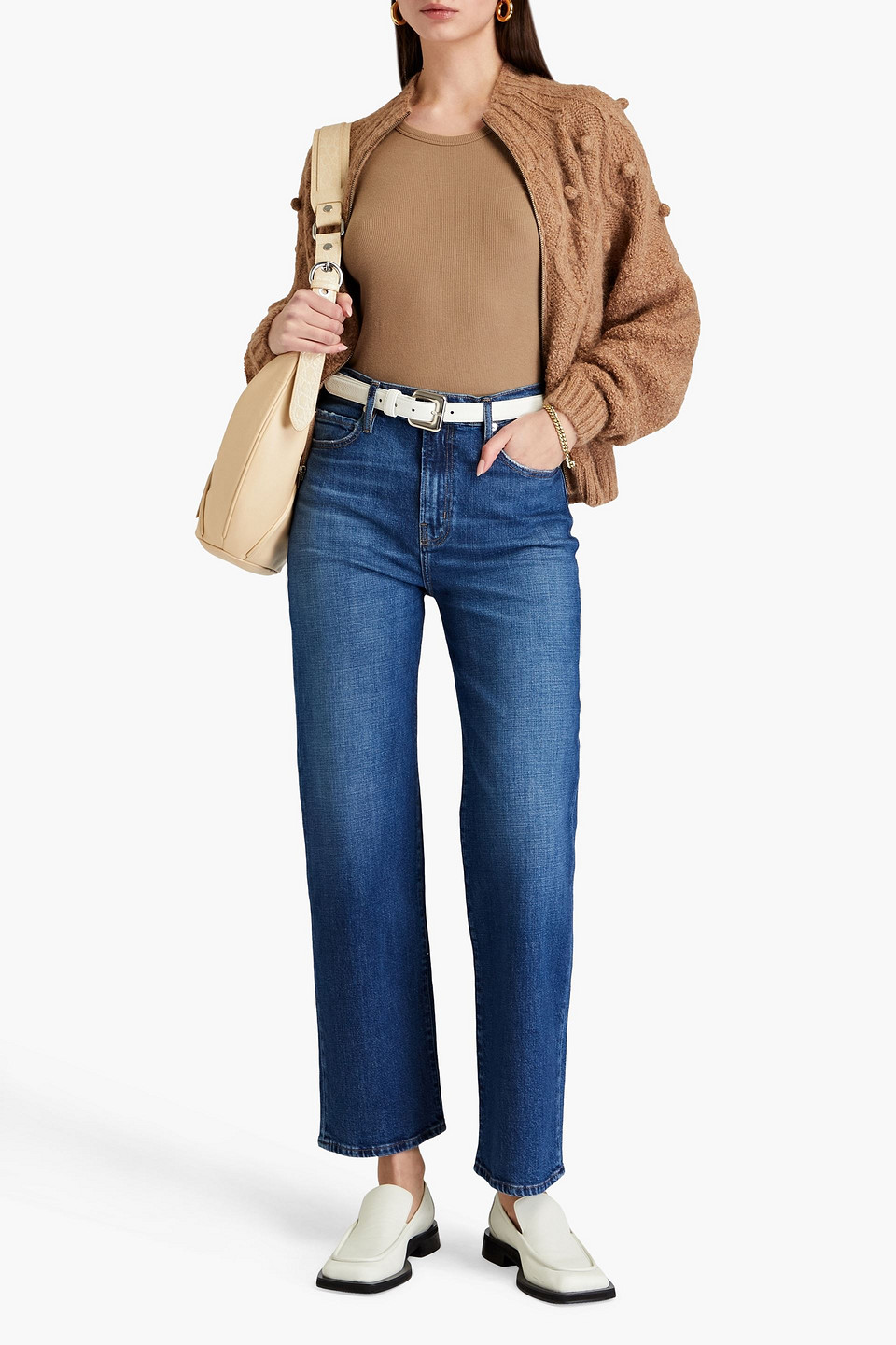 FRAME LE JANE HIGH-RISE STRAIGHT-LEG JEANS 
