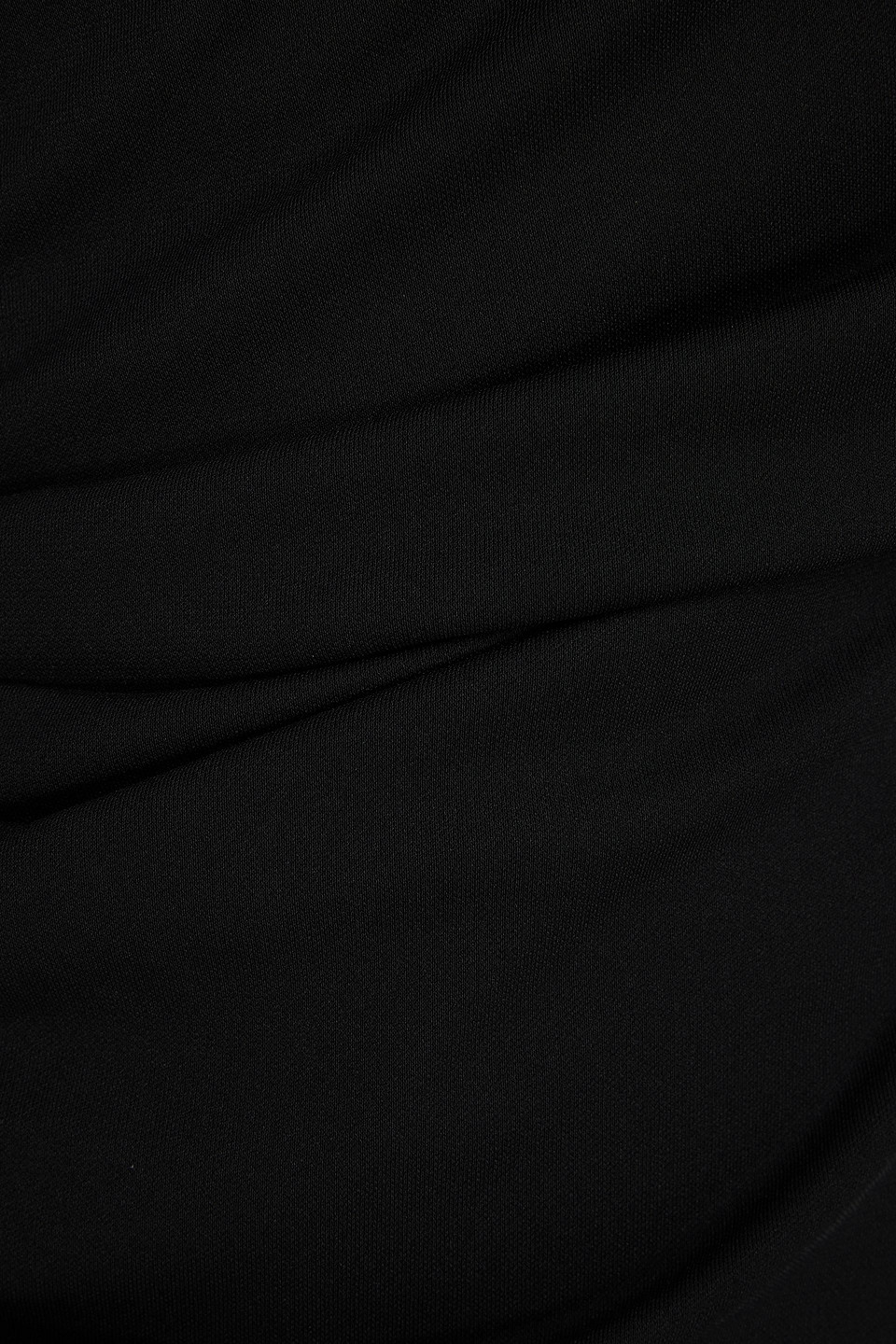 Nicholas Gerafftes Midikleid Aus Jersey In Schwarz