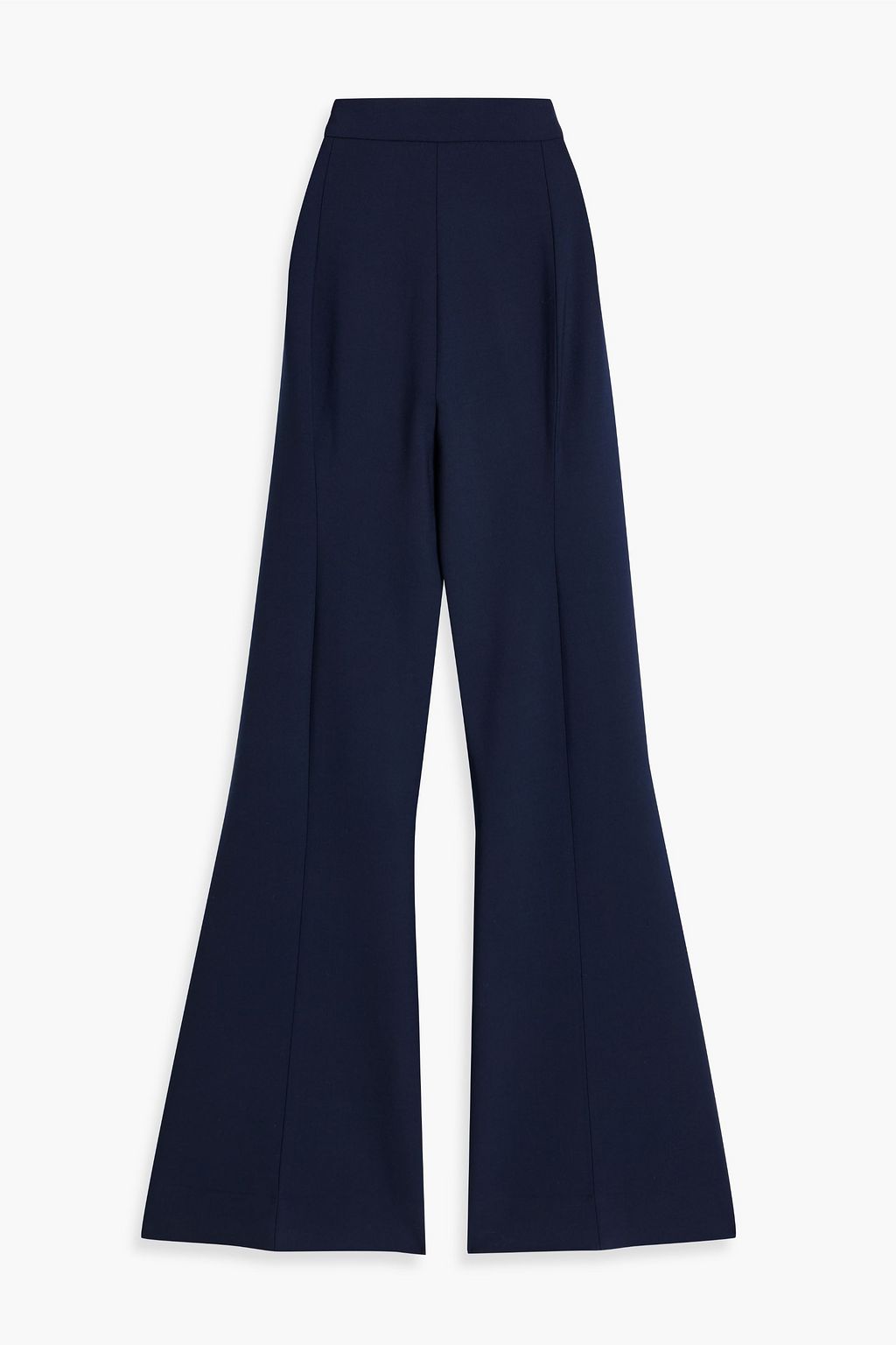 OSCAR DE LA RENTA Wool-blend flared pants