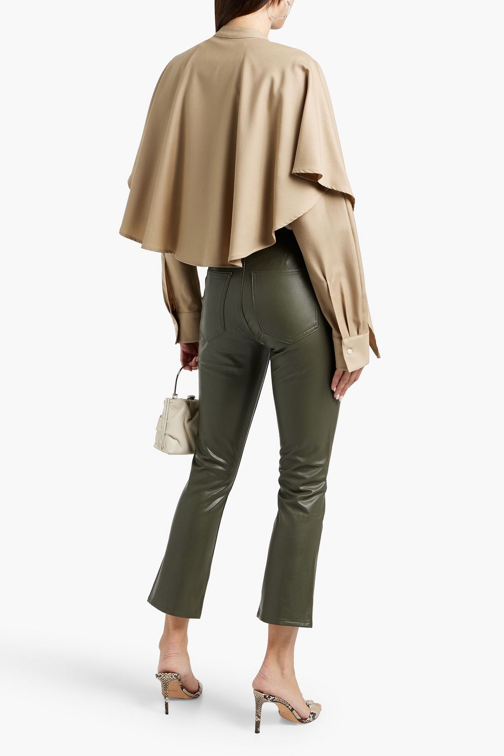 VERONICA BEARD Debbie cropped kick-flare pants