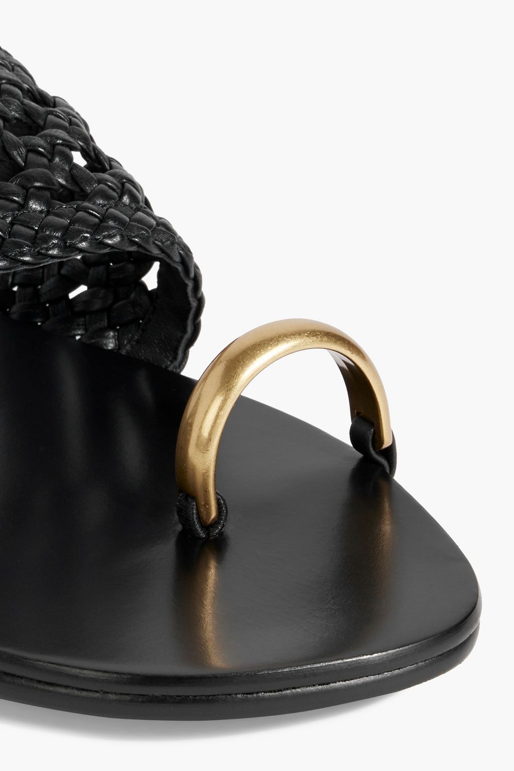 SIMKHAI Ariana woven leather sandals