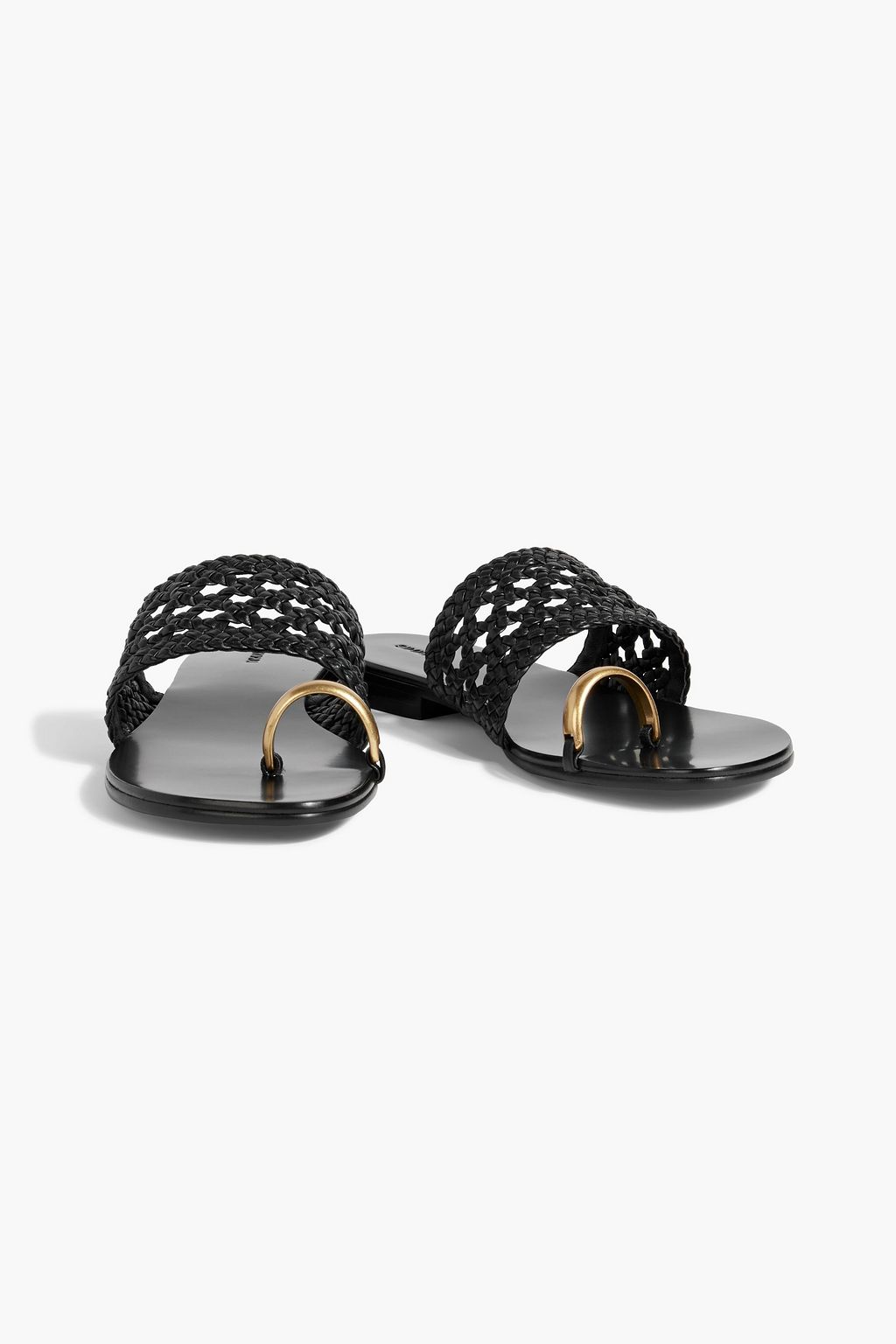 SIMKHAI Ariana woven leather sandals