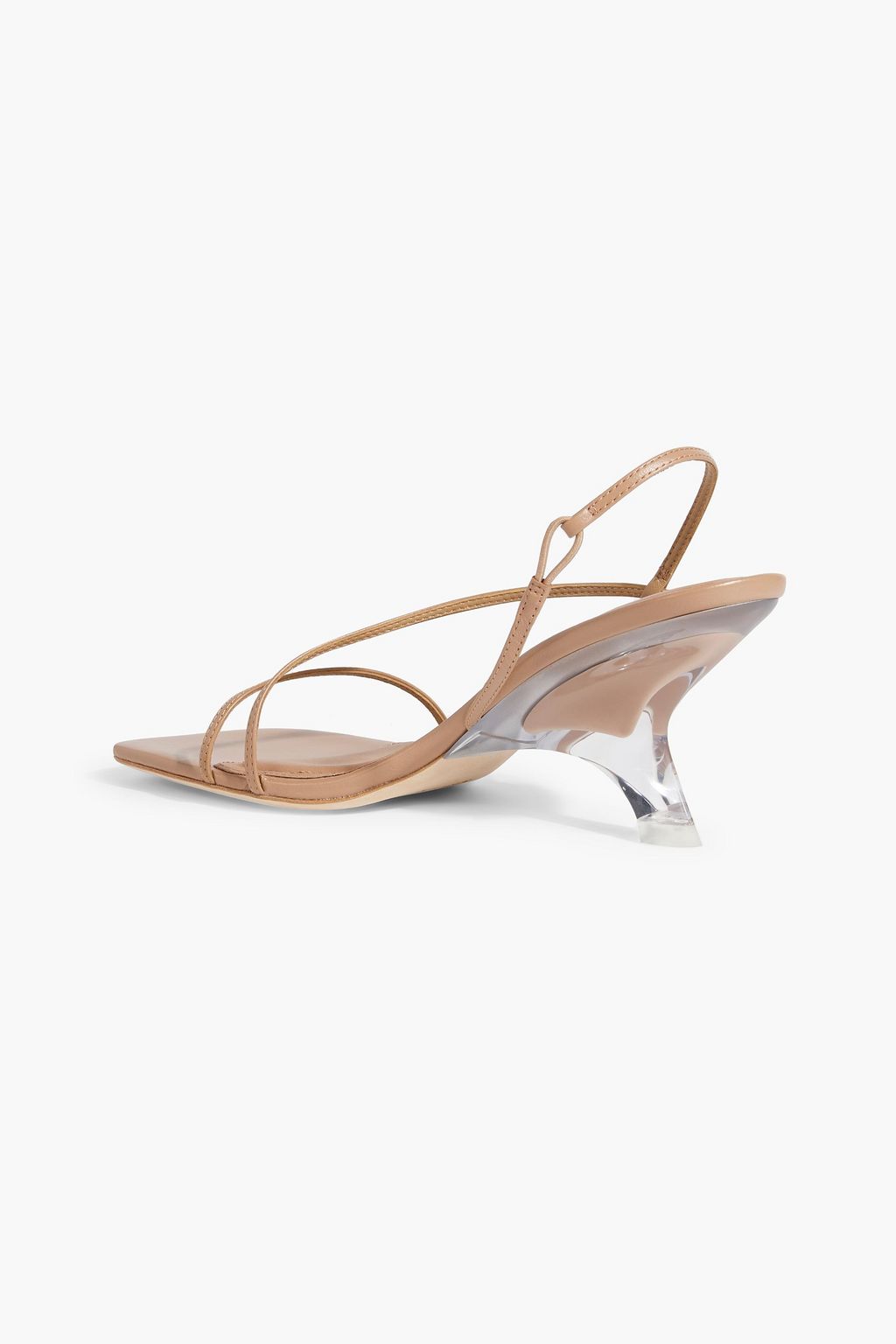 SIMKHAI Shadow leather slingback sandals