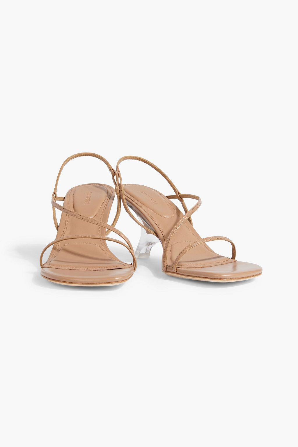 SIMKHAI Shadow leather slingback sandals