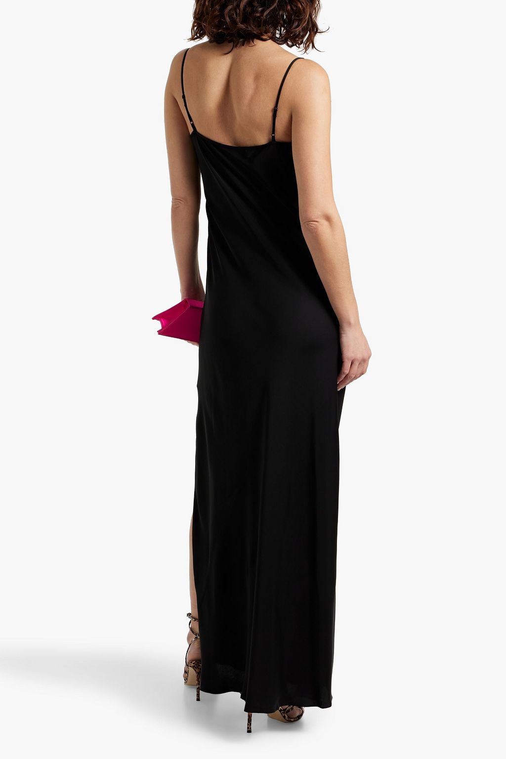 DIANE VON FURSTENBERG Balbino satin maxi slip dress