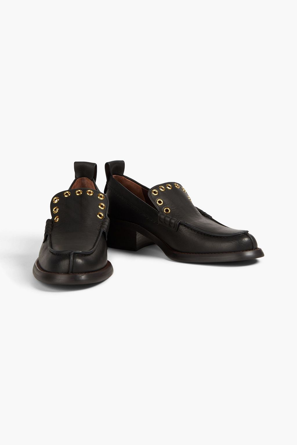 SEE BY CHLOÉ Loafers aus Leder mit Verzierung