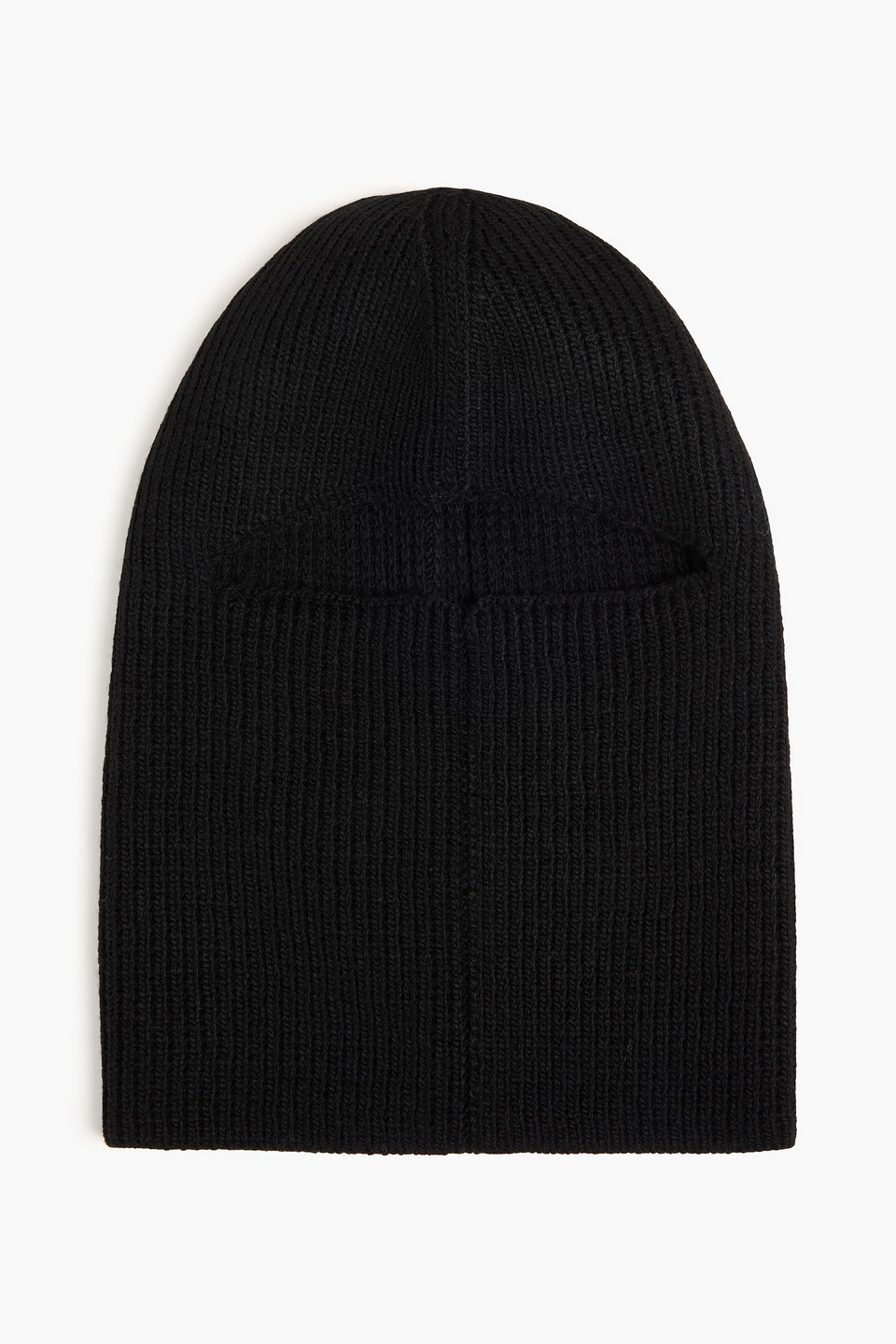 alexanderwang.t - Ribbed-knit balaclava - Black - ONESIZE