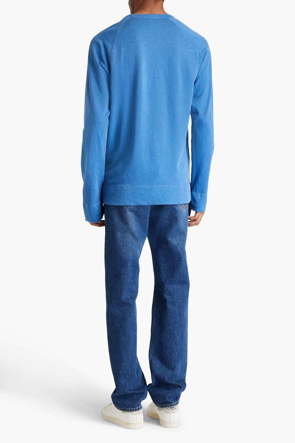 JAMES PERSE French cotton-terry sweatshirt