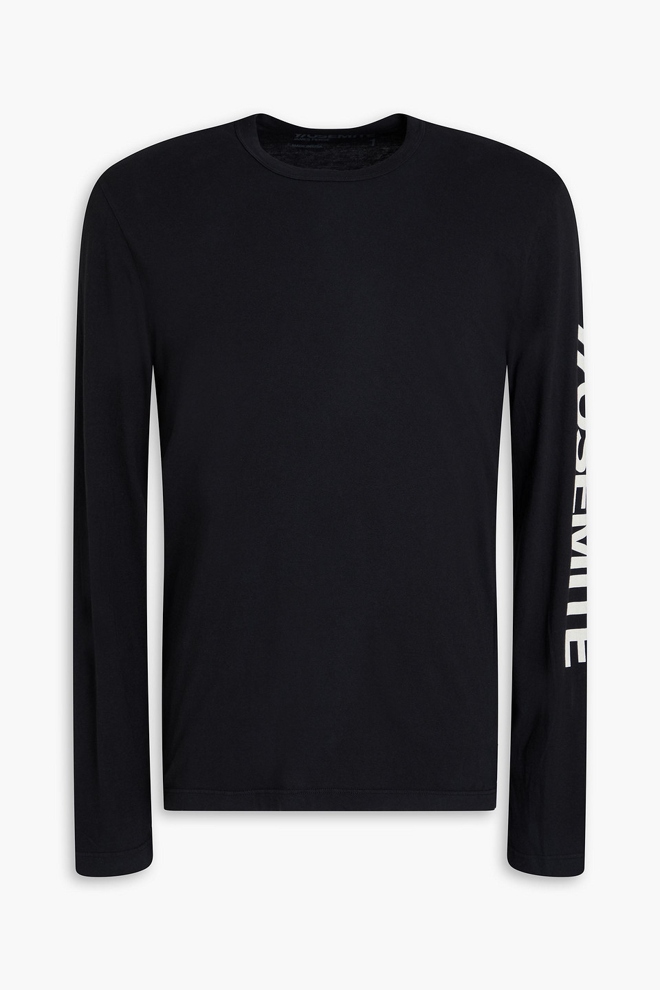 Y/OSEMITE - Printed cotton-jersey T-shirt - Black - 3