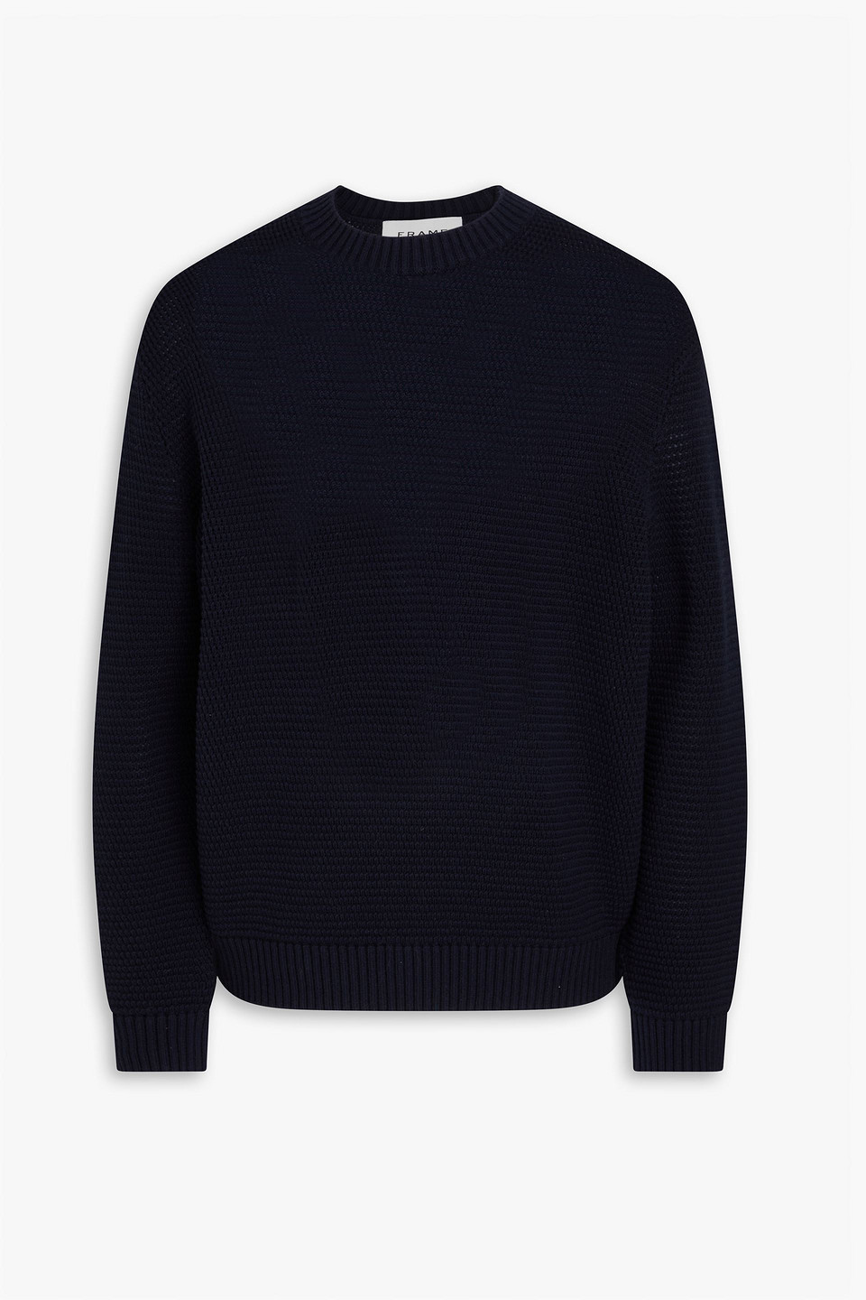 Wool and cotton-blend sweater