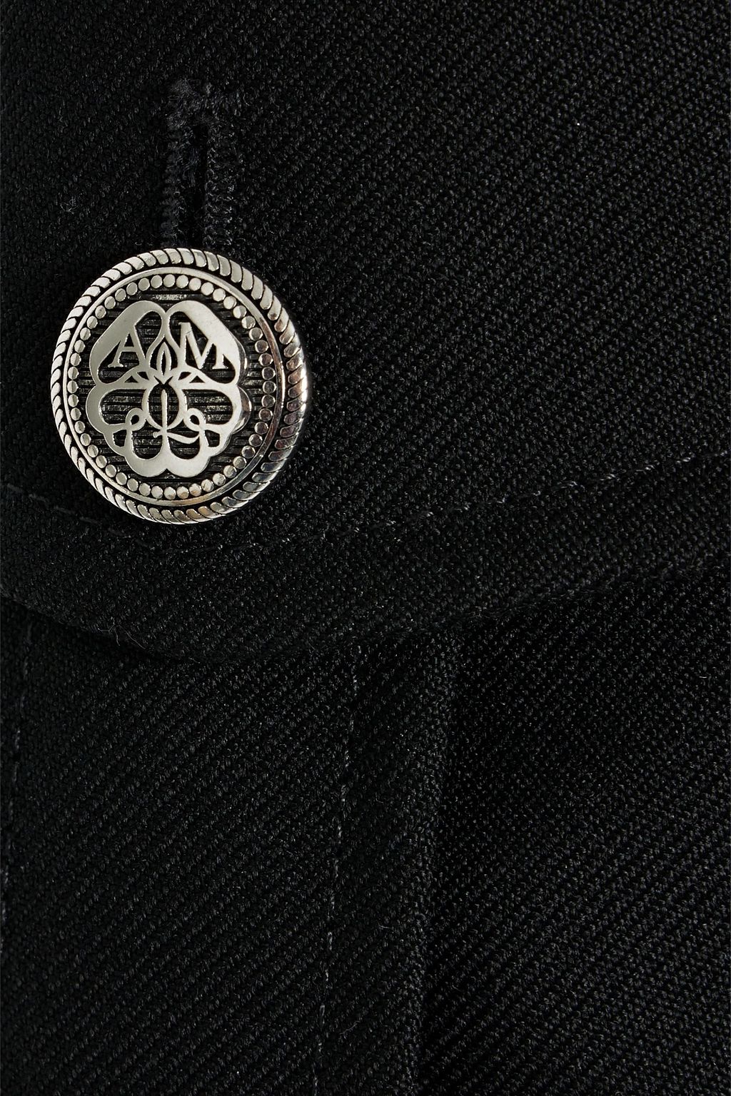 MCQUEEN Wool-twill cargo pants