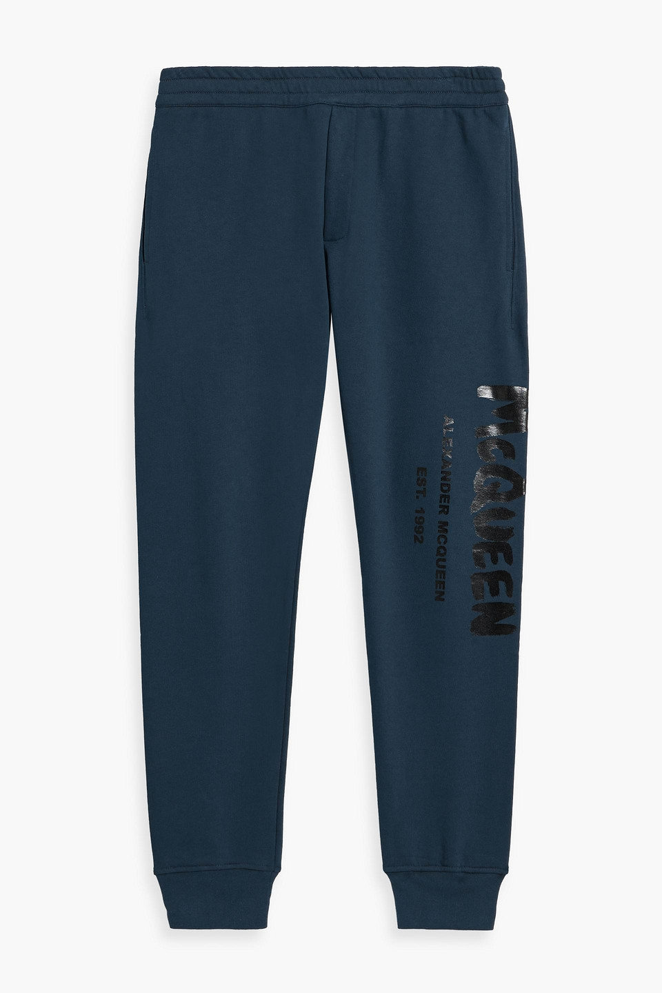 Logo-print French cotton-terry sweatpants