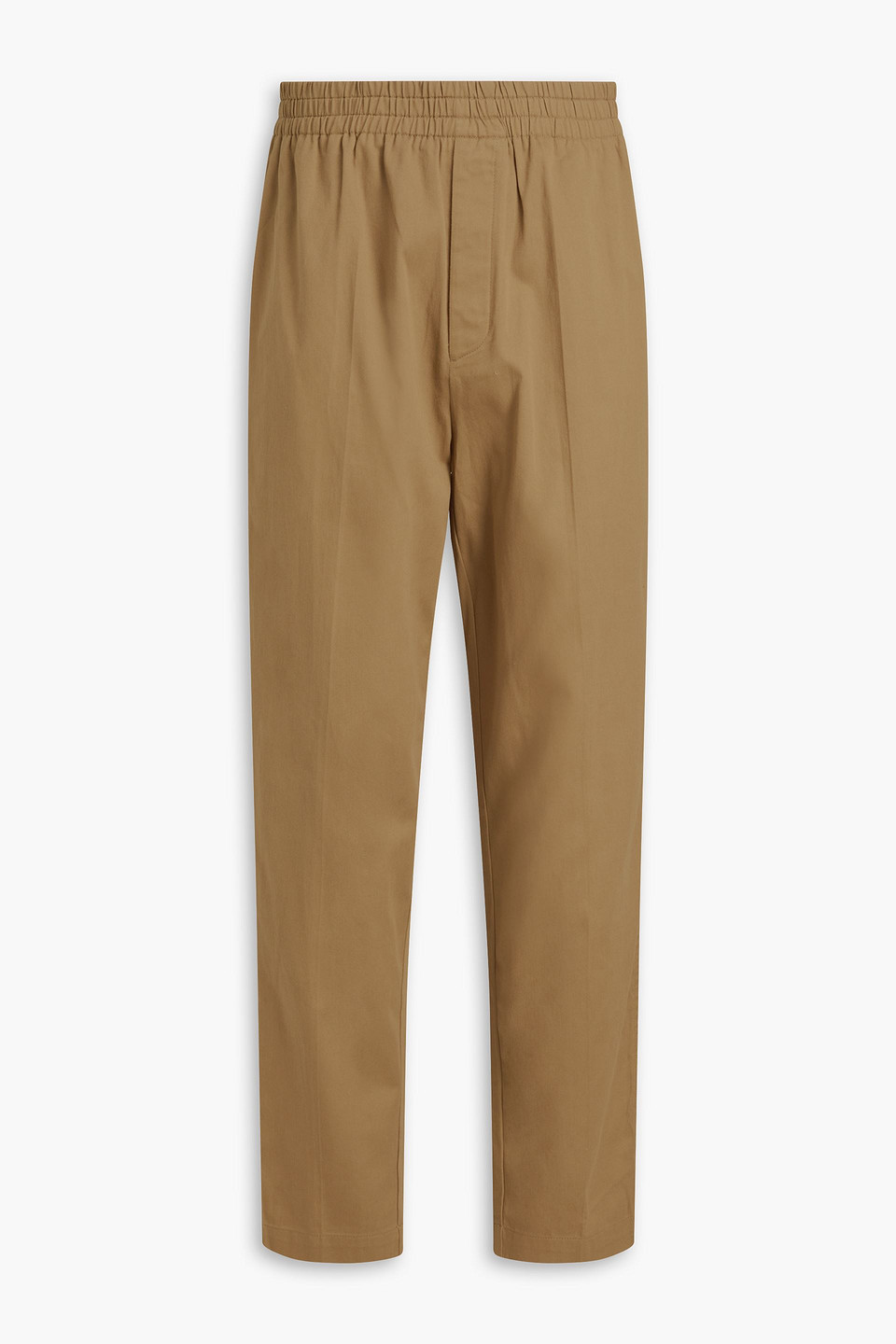 Isabel Marant Nailo Chinohose Aus Baumwoll-twill In Brown