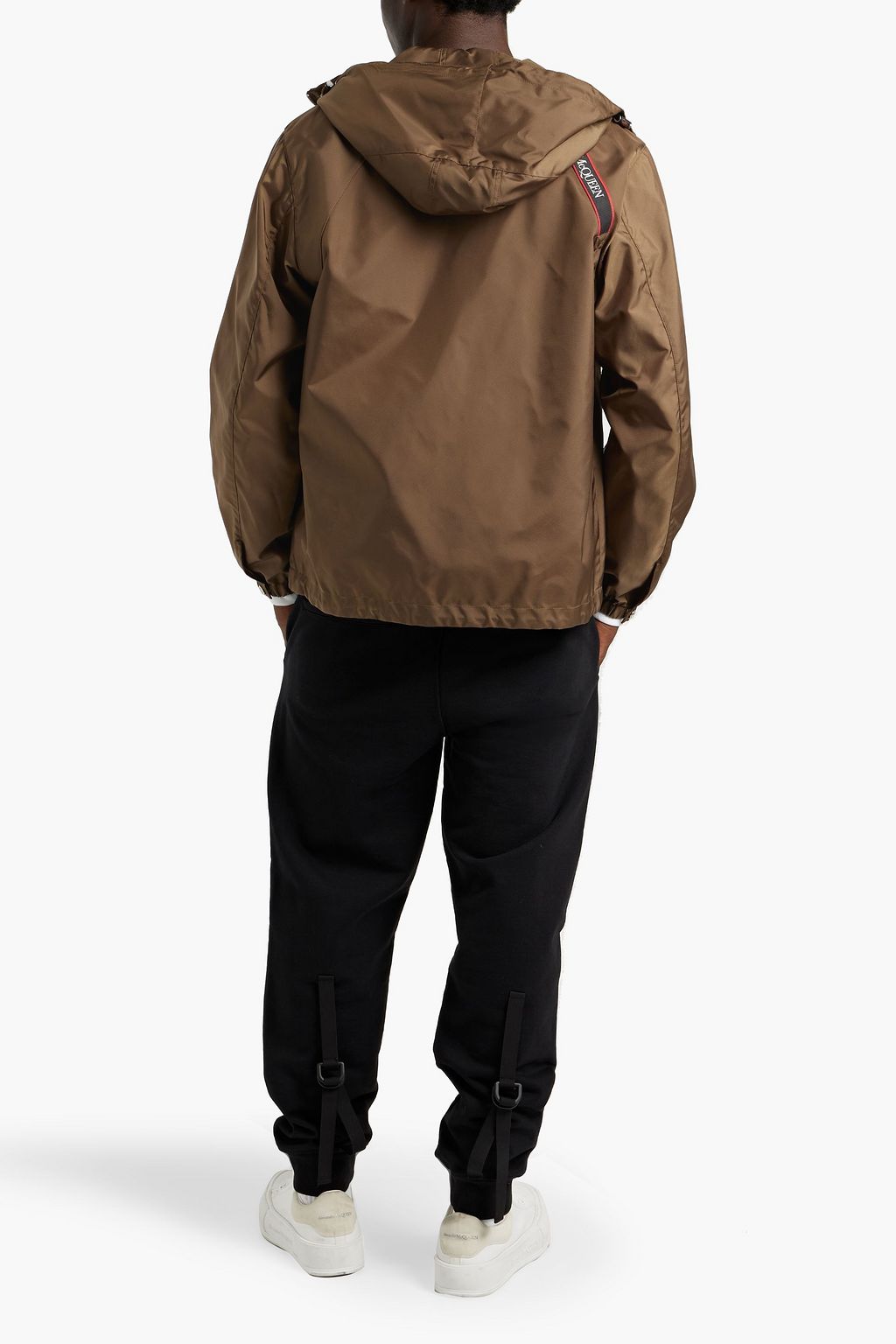 MCQUEEN Shell hooded jacket
