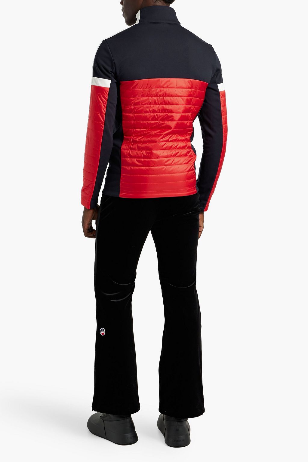 FUSALP Estaris quilted shell and jersey jacket