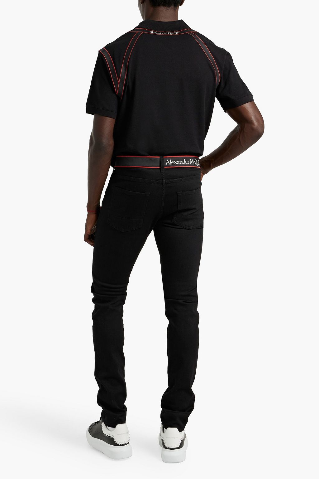 MCQUEEN Skinny-fit denim jeans