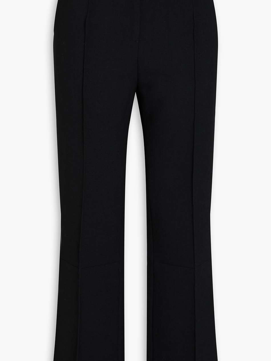crepe flared pants