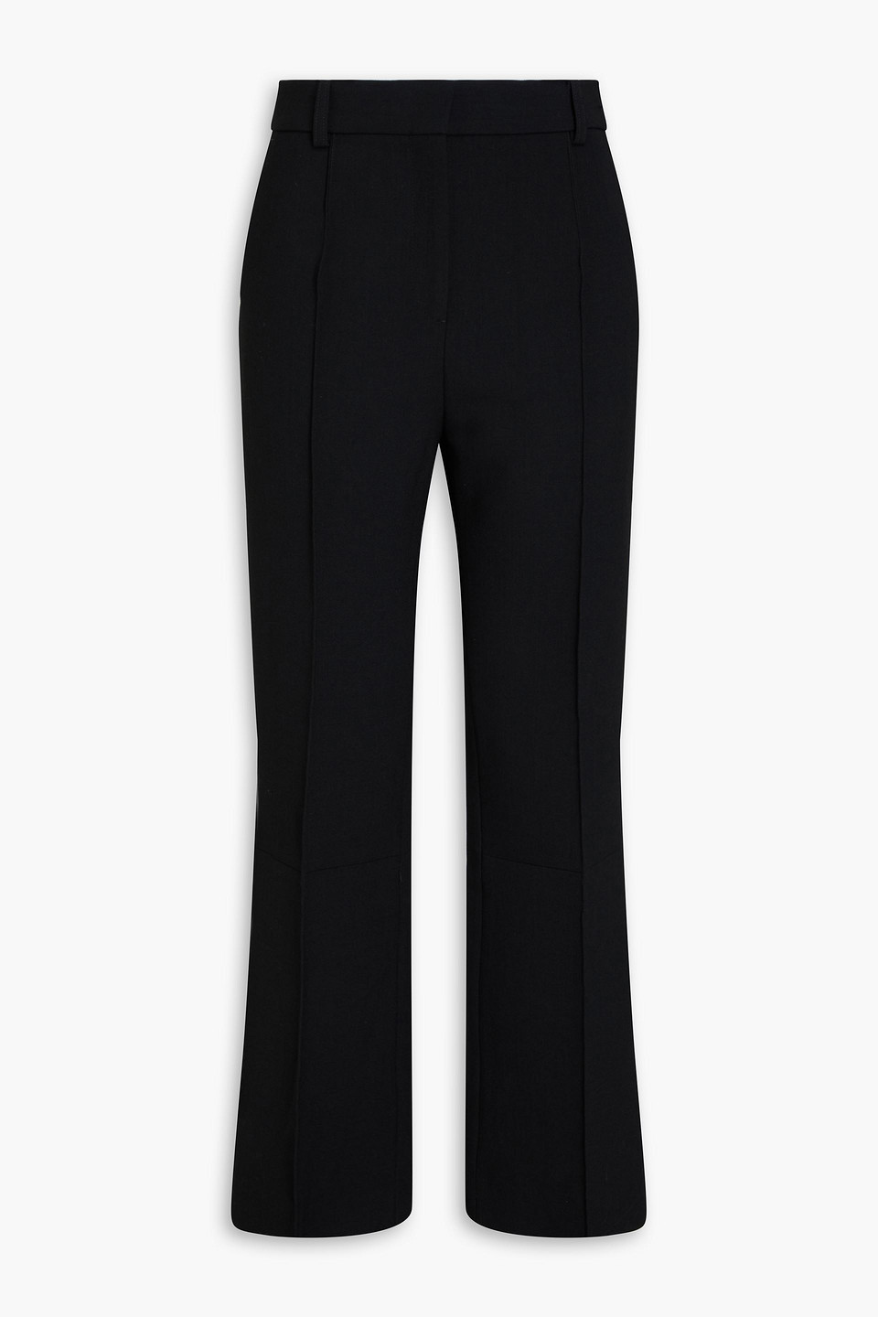 VICTORIA BECKHAM CREPE FLARED PANTS