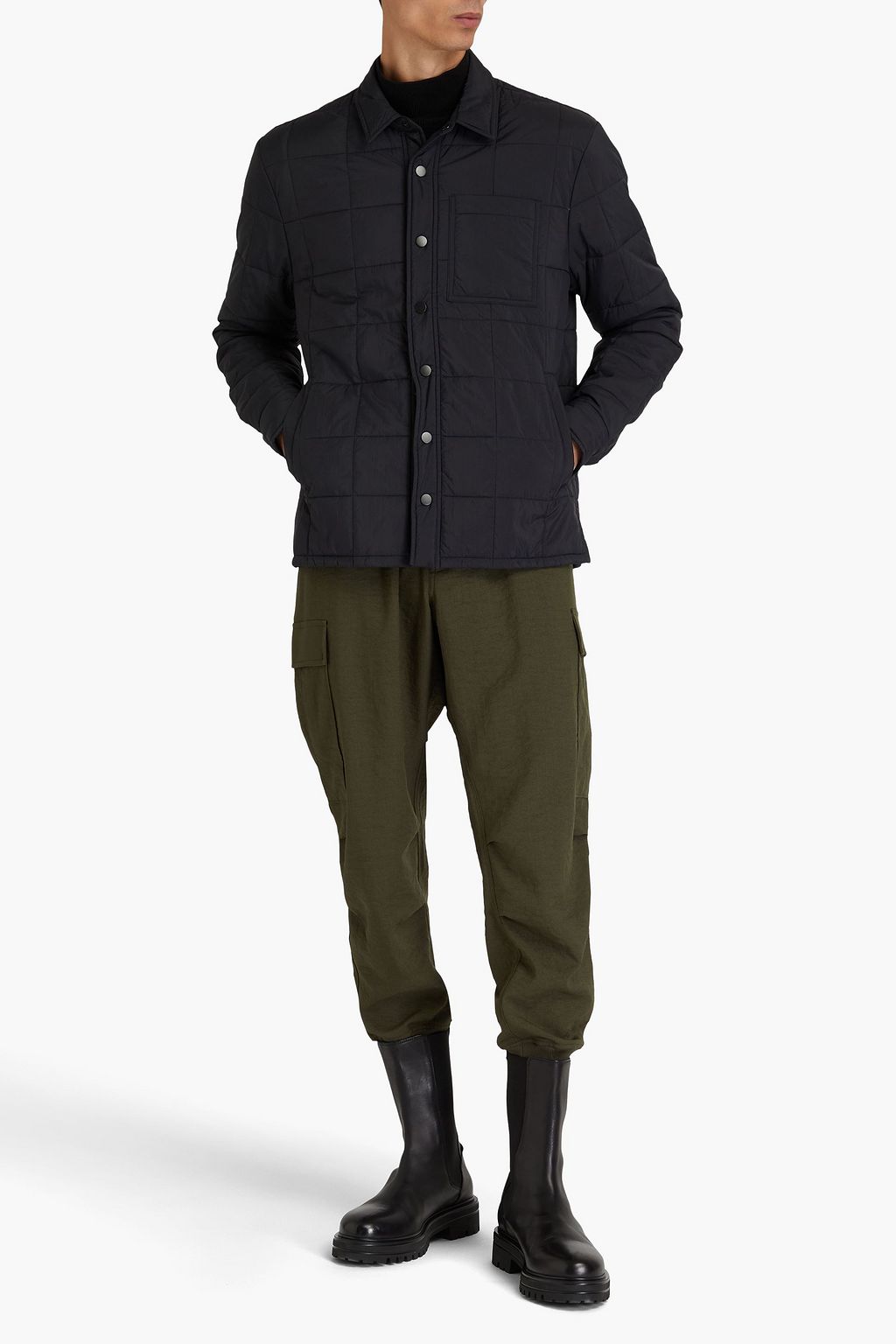 JAMES PERSE Quilted shell jacket