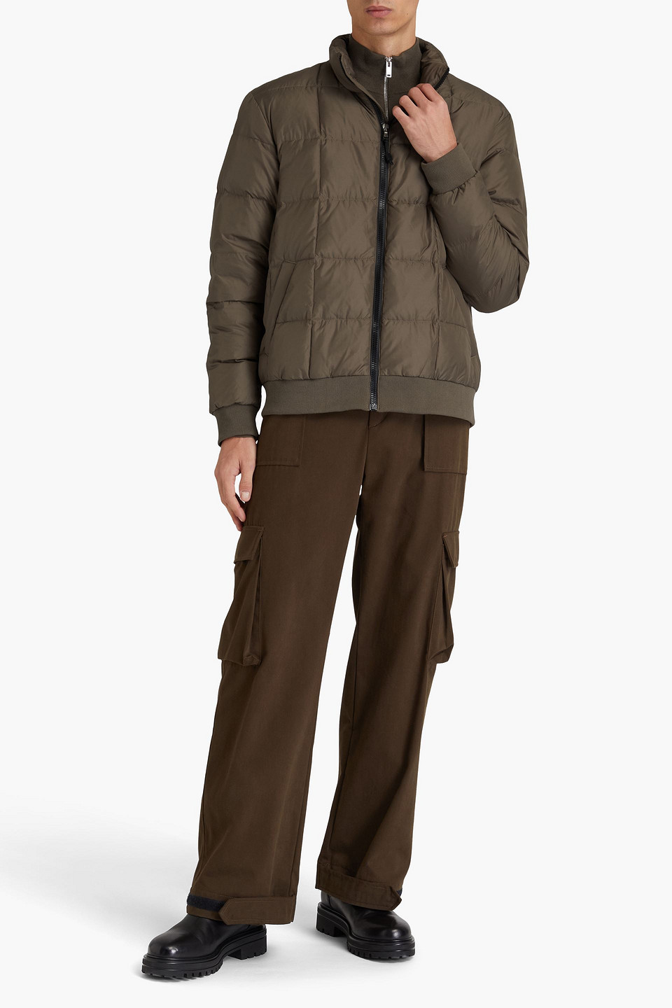  Y/osemite - Quilted Shell Down Jacket - Green - 1 