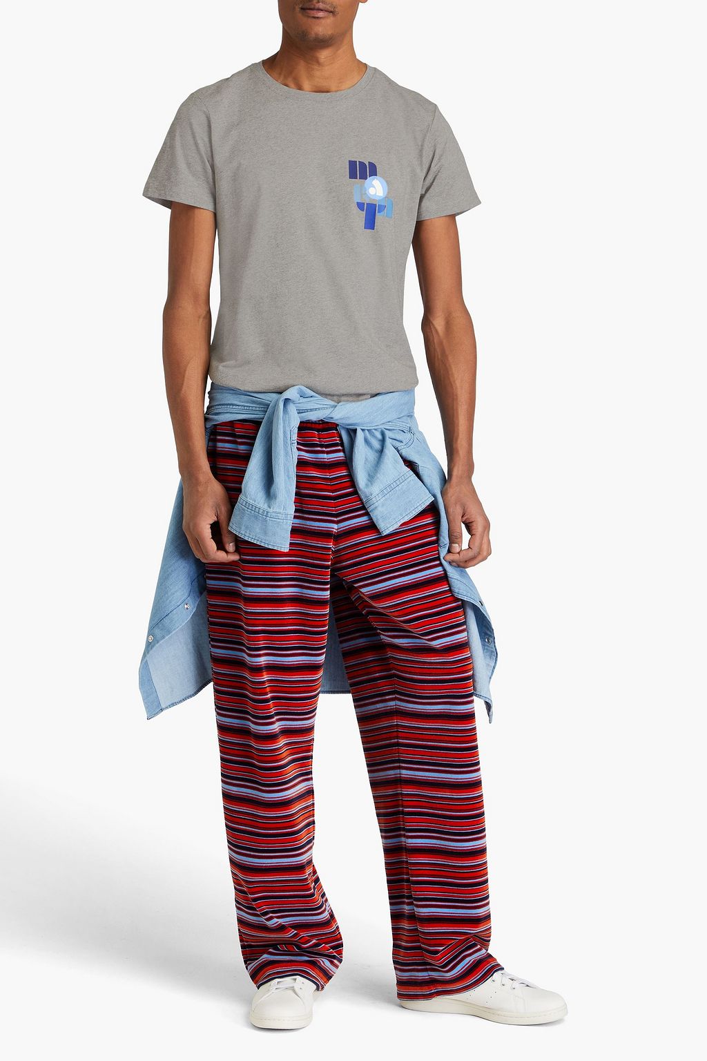 ISABEL MARANT Zafferh printed cotton-jersey T-shirt
