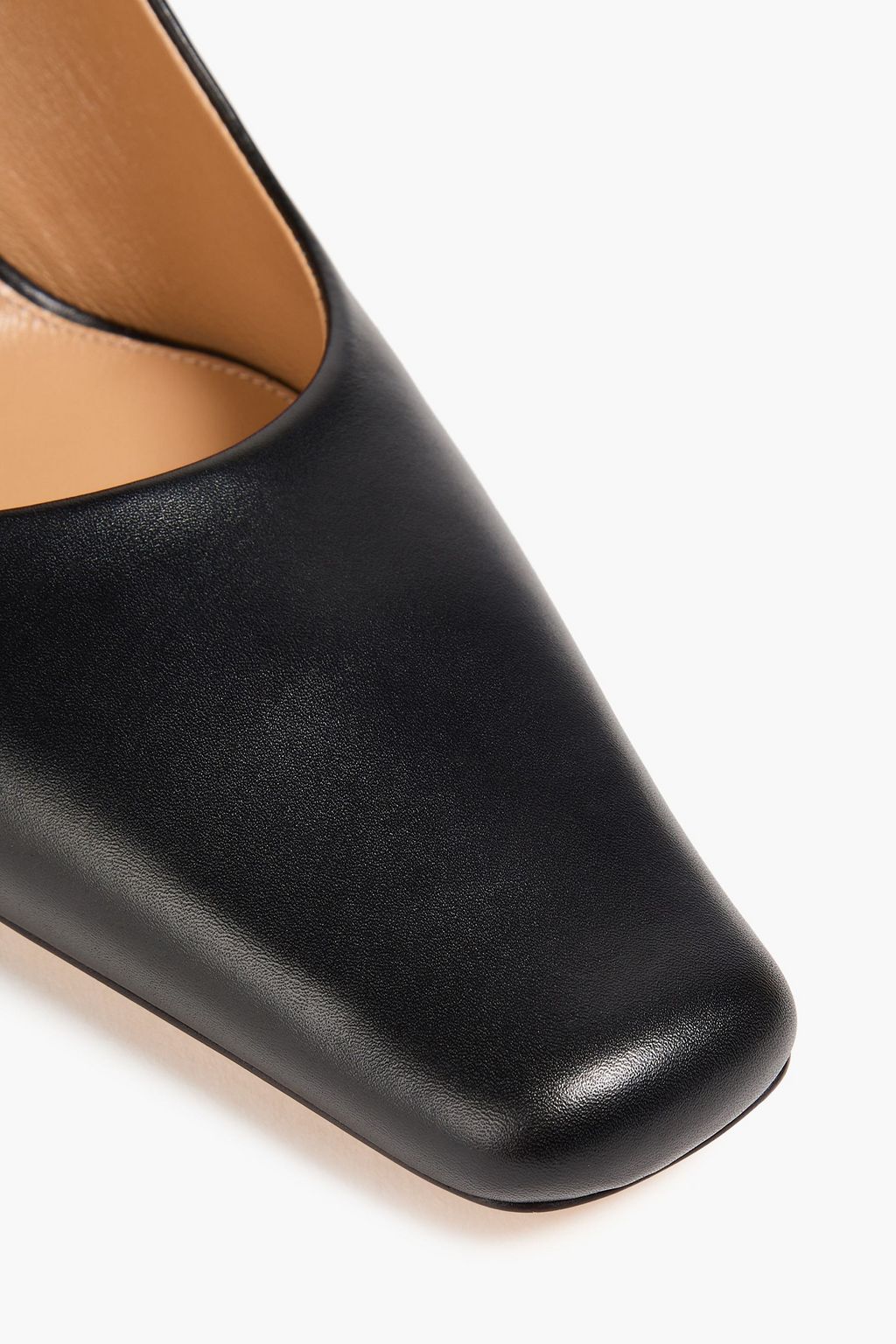JW ANDERSON حذاء بكعب عالٍ "بابل" من الجلد