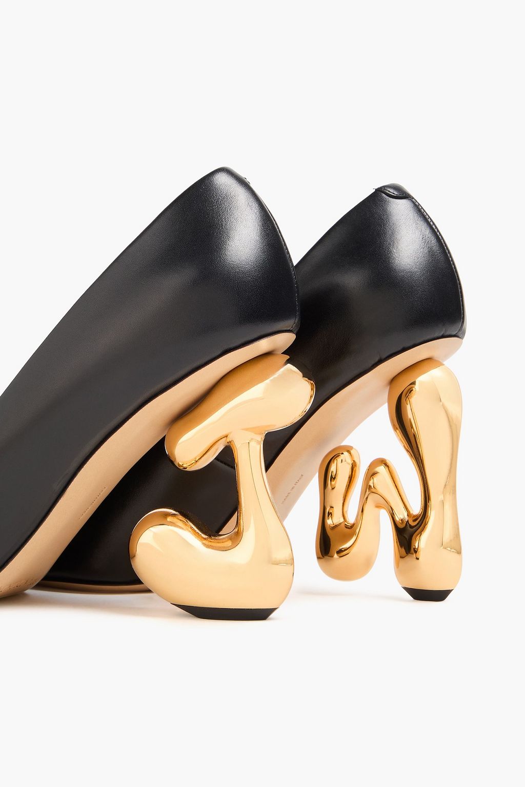JW ANDERSON حذاء بكعب عالٍ "بابل" من الجلد