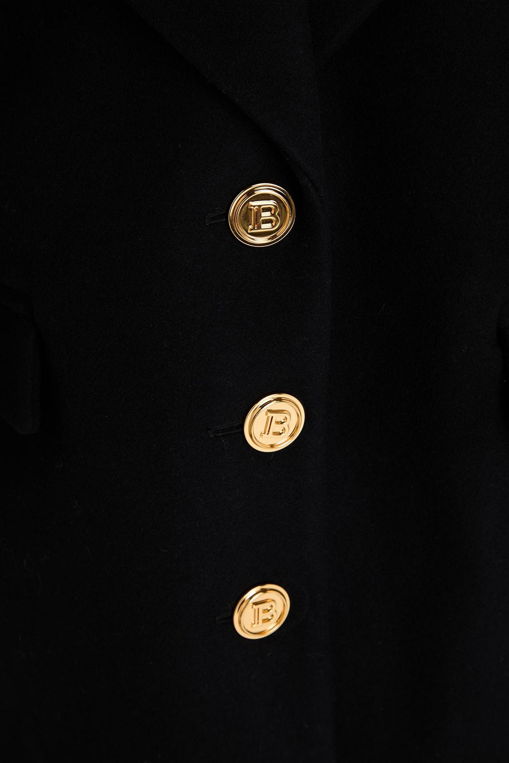 BALMAIN معطف من الصوف