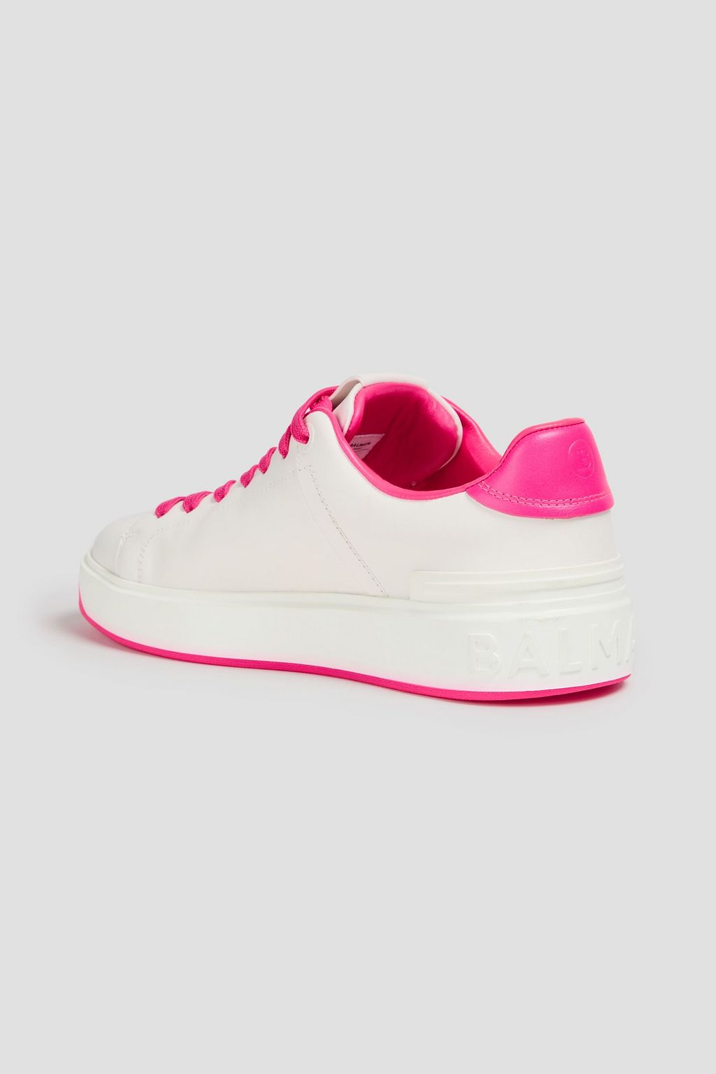 BALMAIN B-Court レザー スニーカー 倍kラー