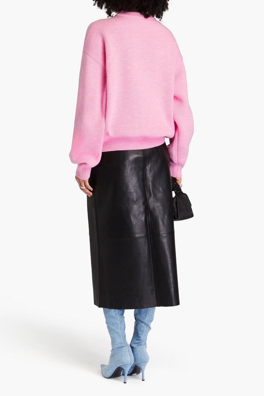ALEXANDER WANG 프린트 니트 스웨터