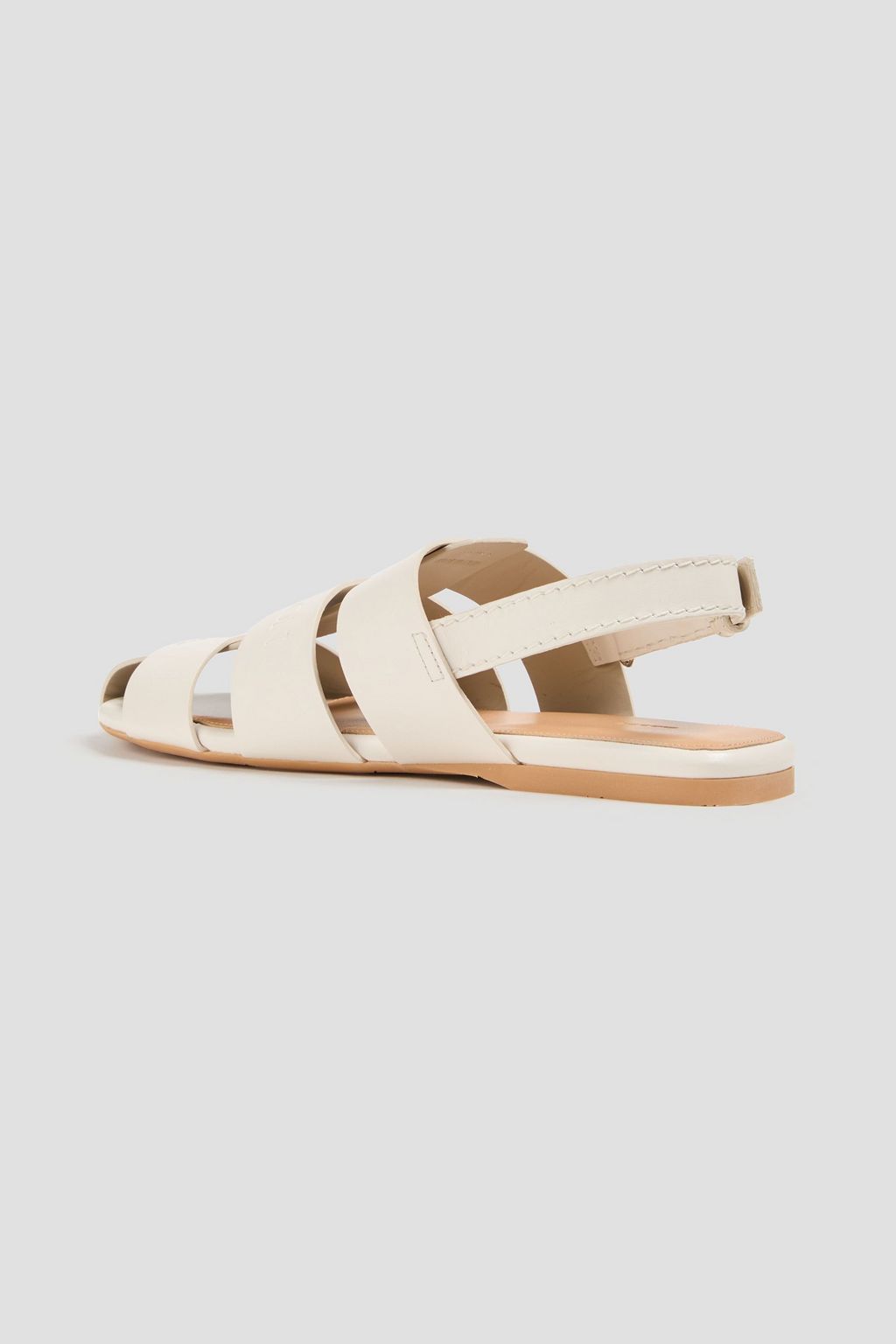JW ANDERSON صندل من الجلد مزود بحزام خلفي