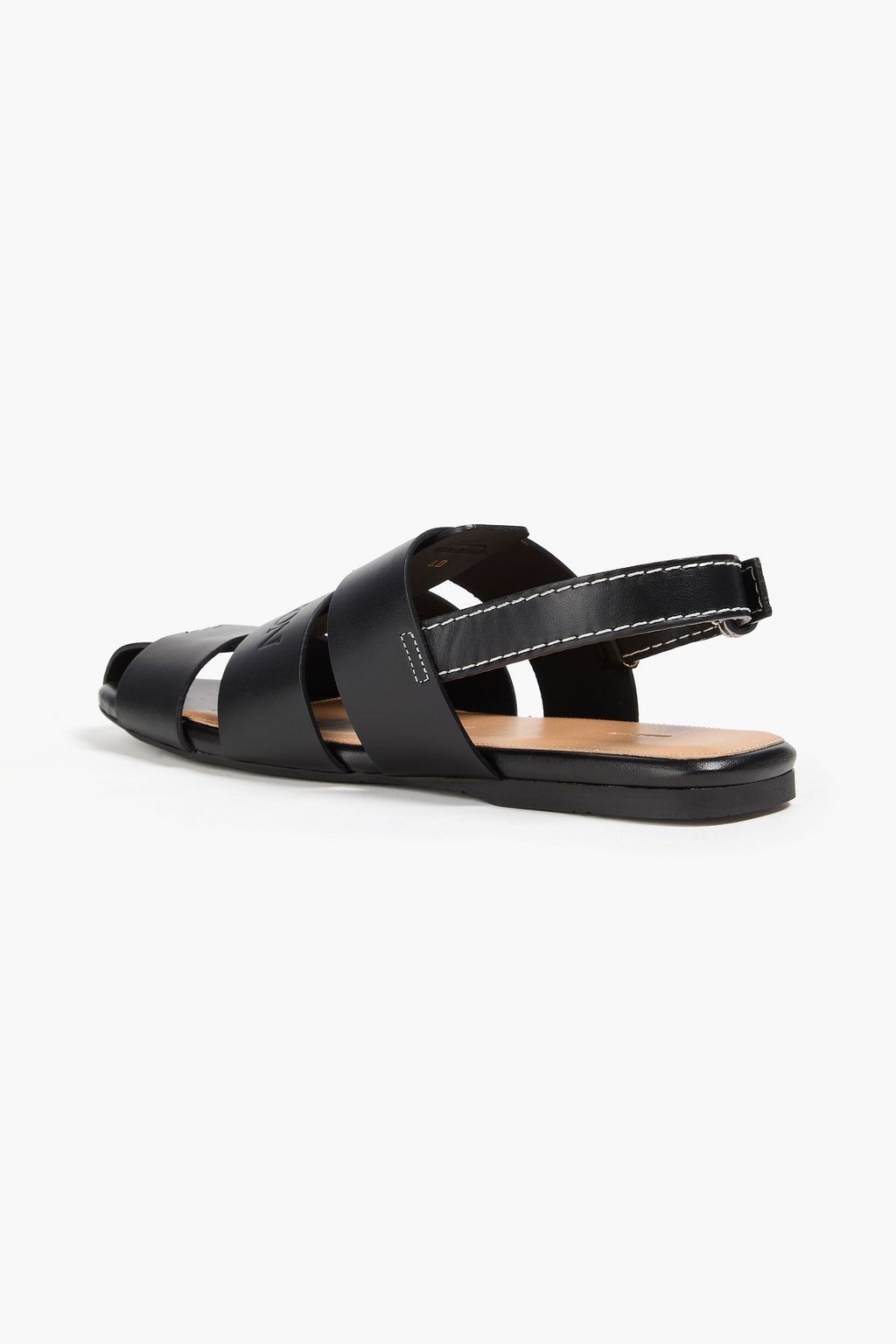 JW ANDERSON صندل من الجلد مزود بحزام خلفي